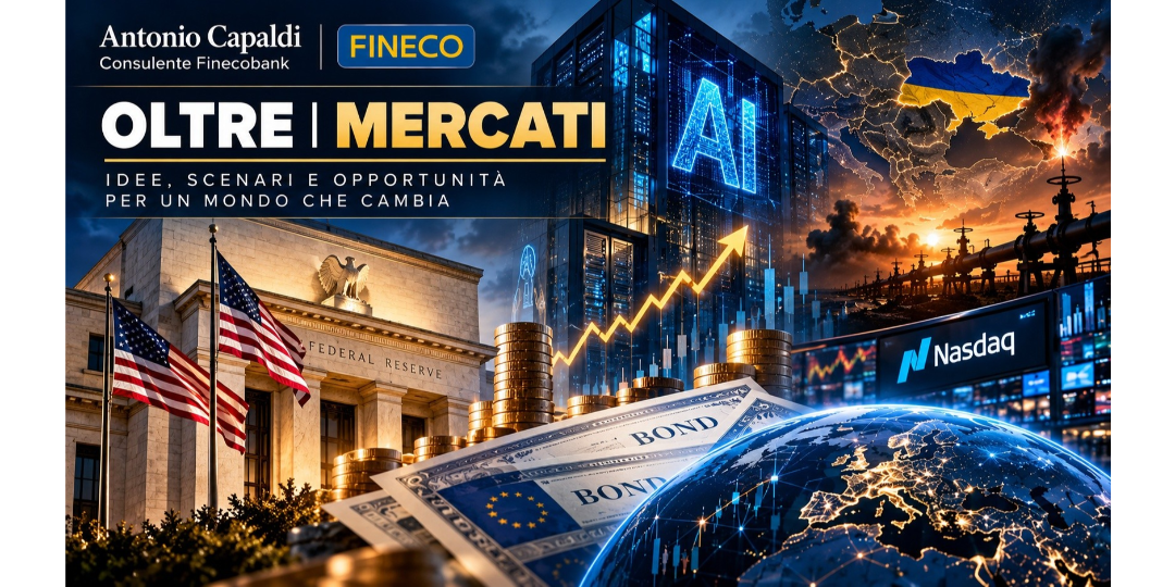 Rappresentazione visiva dell'articolo: Banche centrali, inflazione e AI: cosa cambia per azioni e obbligazioni