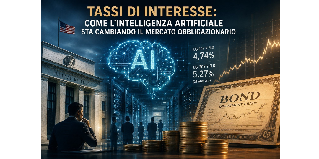 Copertina Tassi al bivio: perché l’intelligenza artificiale potrebbe cambiare il mercato obbligazionario