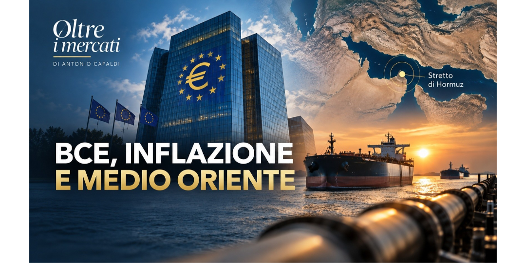 Rappresentazione visiva dell'articolo: BCE, inflazione e Medio Oriente: i mercati affrontano una nuova fase di incertezza