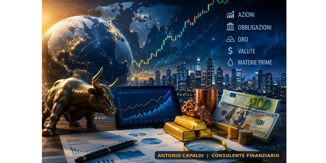 Copertina Mercati finanziari: azioni, obbligazioni e oro, dove investire ora?